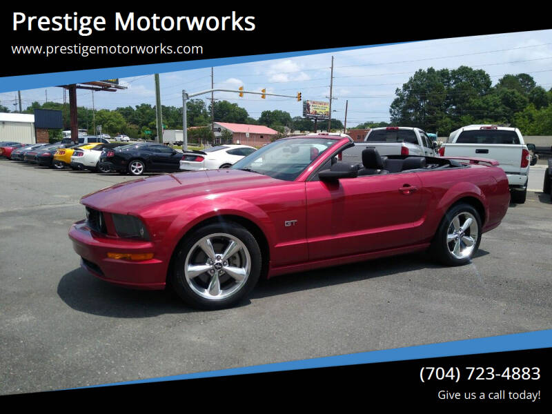 2006 Ford Mustang for sale at Prestige Motorworks in Concord NC