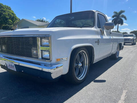 1985 Chevrolet C/K 10 Series for sale at American Classics Autotrader LLC in Pompano Beach FL