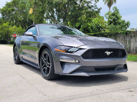 2021 Ford Mustang for sale at NOAH AUTO SALES in Hollywood FL