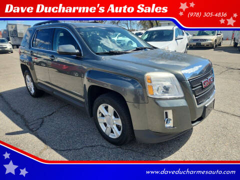 2013 GMC Terrain for sale at Dave Ducharme's Auto Sales in Lowell MA