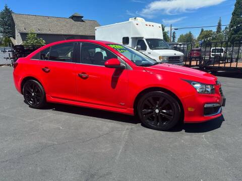 2015 Chevrolet Cruze for sale at 3 BOYS CLASSIC TOWING and Auto Sales in Grants Pass OR