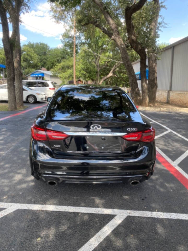 2018 INFINITI Q50 for sale at AUSTIN PREMIER AUTO in Austin, TX