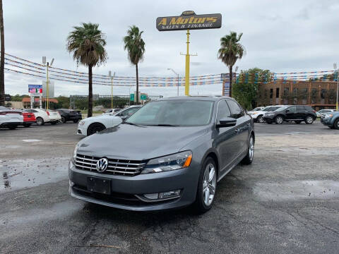 2015 Volkswagen Passat for sale at A MOTORS SALES AND FINANCE in San Antonio TX