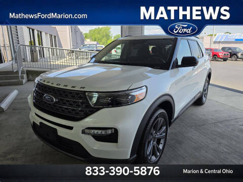 2023 Ford Explorer for sale at MATHEWS FORD in Marion OH