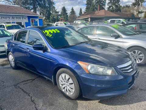 2012 Honda Accord for sale at Lino's Autos Inc in Vancouver WA