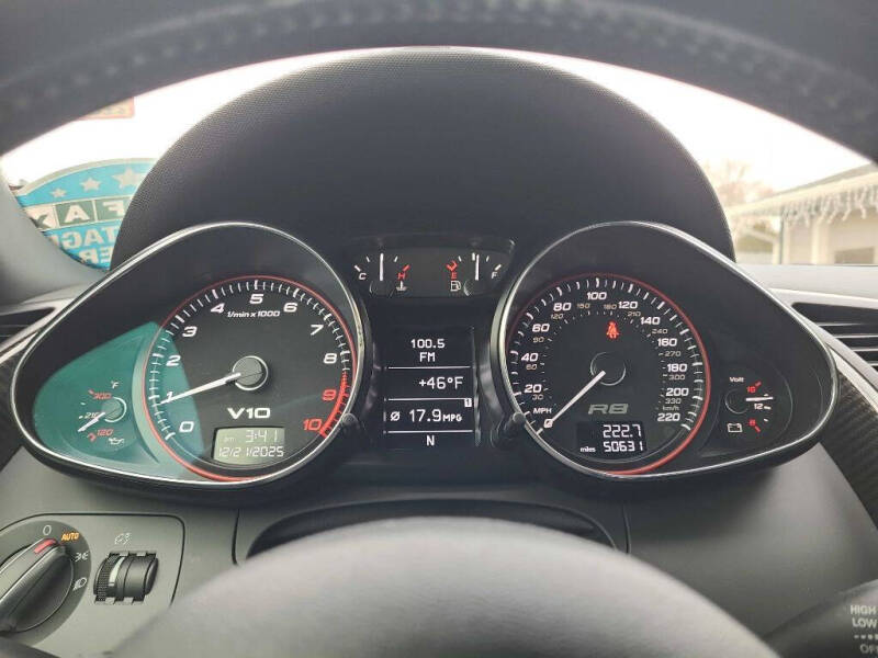 2012 Audi R8 5.2 quattro Spyder