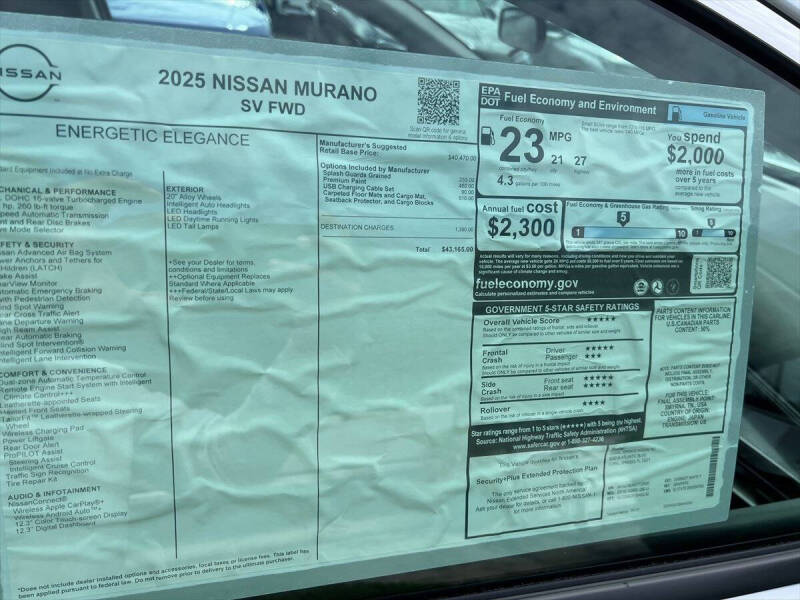 2025 Nissan Murano SV