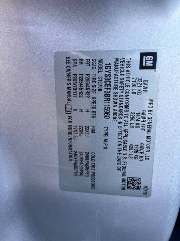 2011 Cadillac Escalade Premium