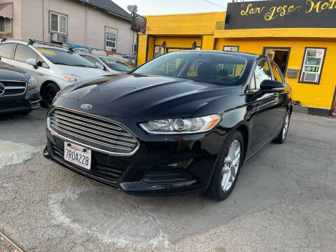 2016 Ford Fusion for sale at San Jose Motors in San Jose CA