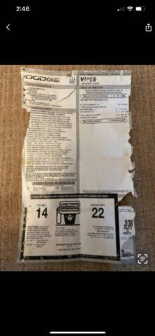 1994 Dodge Viper RT/10