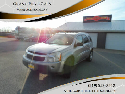 2005 Chevrolet Equinox for sale at Grand Prize Cars in Cedar Lake IN