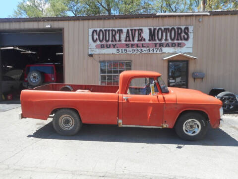 1966 Dodge D-200 for sale at Court Avenue Motors in Adel IA