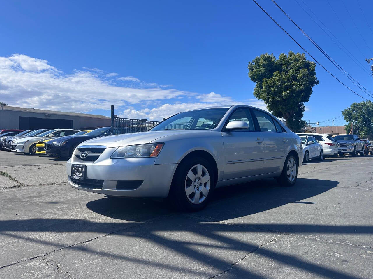 Silver 2008 Hyundai SONATA GLS GLS 4dr Sedan 2