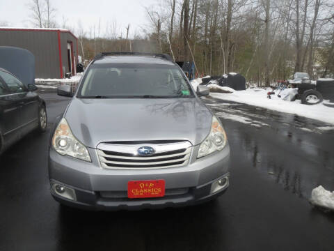 2010 Subaru Outback for sale at D & F Classics in Eliot ME