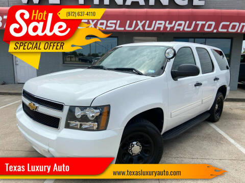 2012 Chevrolet Tahoe for sale at Texas Luxury Auto in Cedar Hill TX
