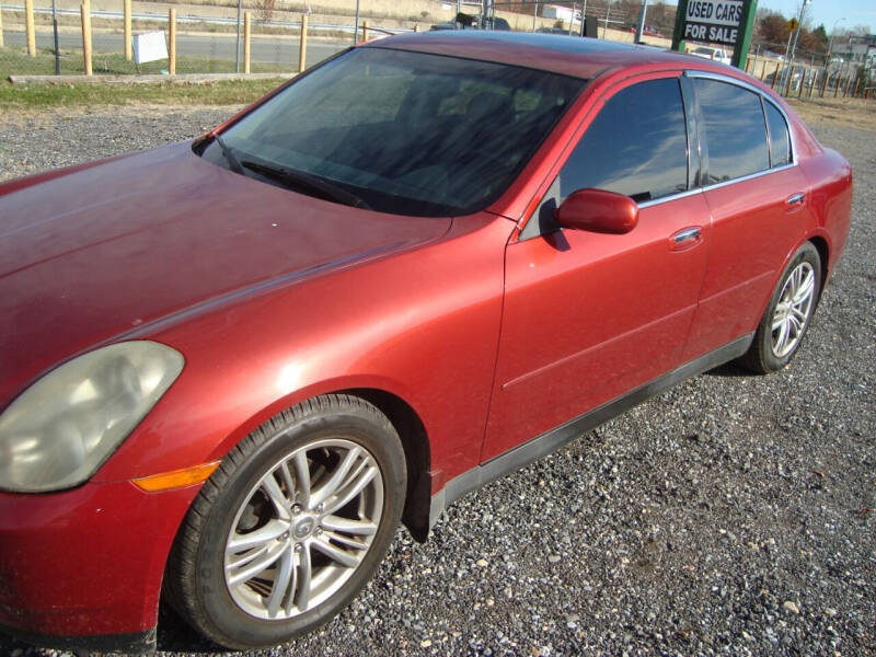 2003 Infiniti G35 for sale at Branch Avenue Auto Auction in Clinton MD