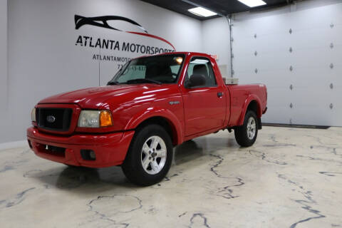 2005 Ford Ranger for sale at Atlanta Motorsports in Roswell GA