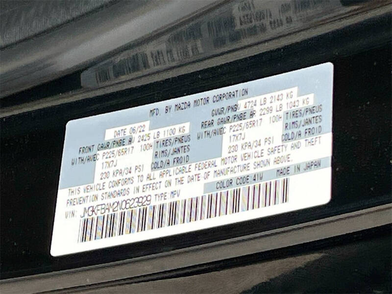 2022 Mazda CX-5 2.5 S