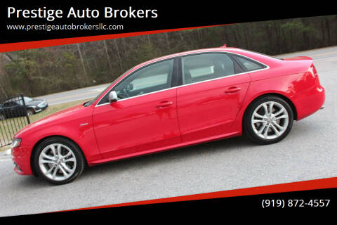 2012 Audi S4 for sale at Prestige Auto Brokers in Raleigh NC