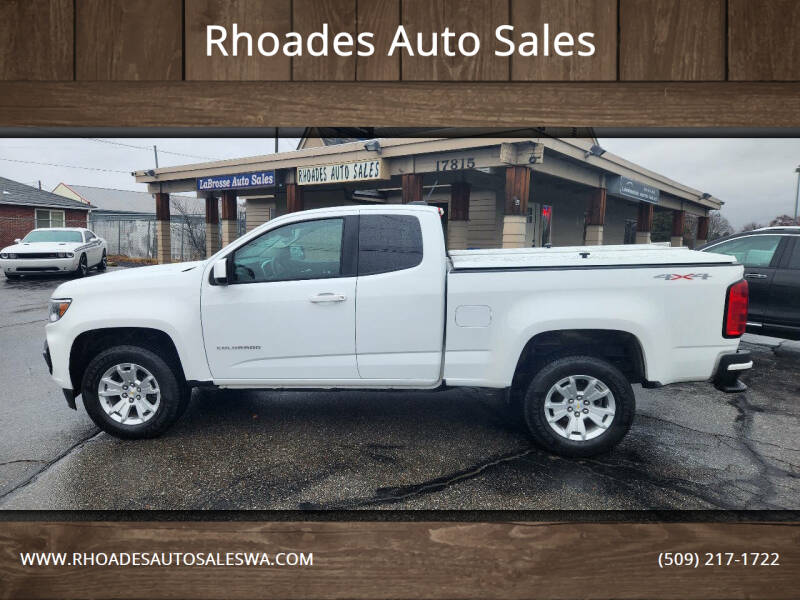 2021 Chevrolet Colorado for sale at Rhoades Auto Sales in Spokane Valley WA