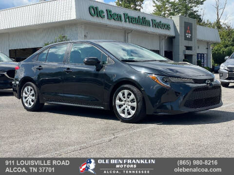 2021 Toyota Corolla for sale at Ole Ben Franklin Motors KNOXVILLE - Alcoa in Alcoa TN