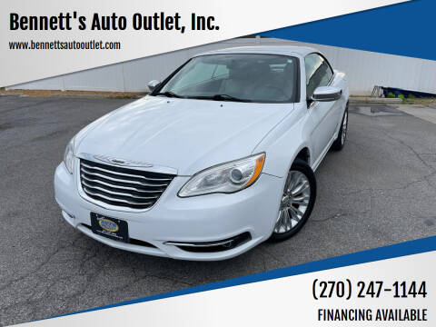 2014 Chrysler 200 for sale at Bennett's Auto Outlet, Inc. in Mayfield KY
