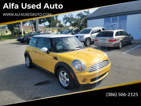 2007 MINI Cooper for sale at Alfa Used Auto in Holly Hill FL