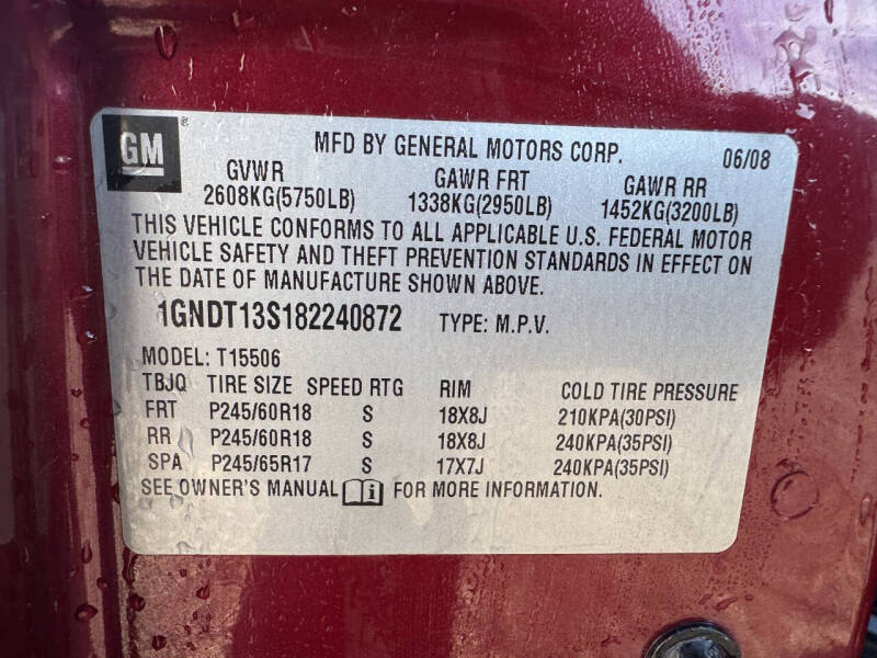 2008 Chevrolet TrailBlazer LT3