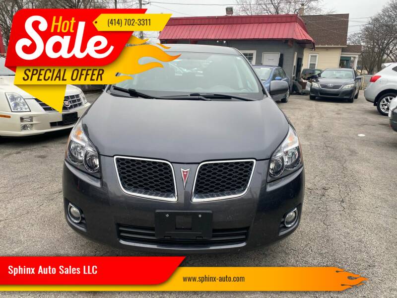 2009 Pontiac Vibe for sale at Sphinx Auto Sales LLC in Milwaukee WI