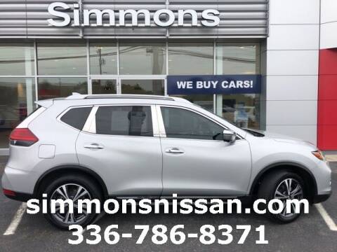 2017 Nissan Rogue for sale at SIMMONS NISSAN INC in Mount Airy NC