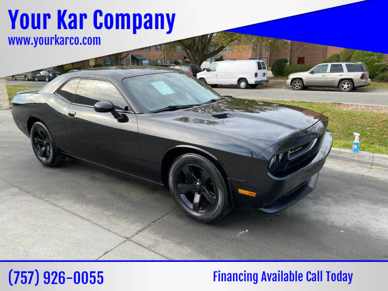 2011 Dodge Challenger for sale at Your Kar Company in Norfolk VA