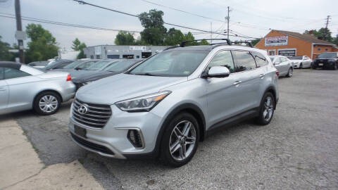 2017 Hyundai Santa Fe for sale at Unlimited Auto Sales in Upper Marlboro MD