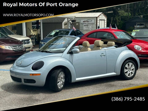 2010 Volkswagen New Beetle Convertible for sale at Royal Motors of Port Orange in Port Orange FL