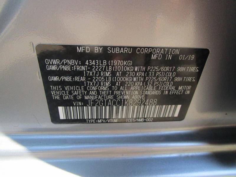 2019 Subaru Crosstrek 2.0i Premium