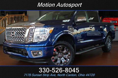 2017 Nissan Titan for sale at Motion Auto Sport in North Canton OH