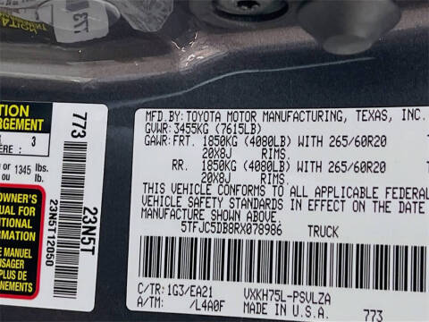 2024 Toyota Tundra Limited HV