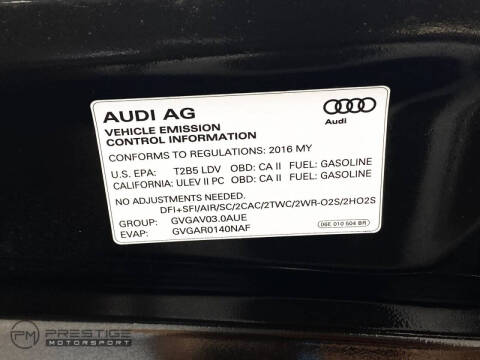 2016 Audi A7 3.0T quattro Prestige