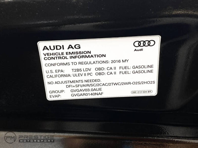 2016 Audi A7 3.0T quattro Prestige