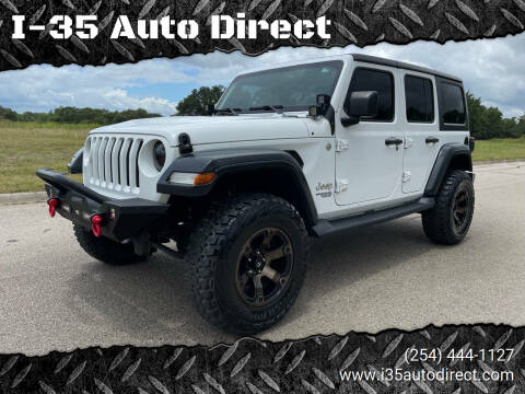 2018 Jeep Wrangler Unlimited for sale at I-35 Auto Direct in Temple TX