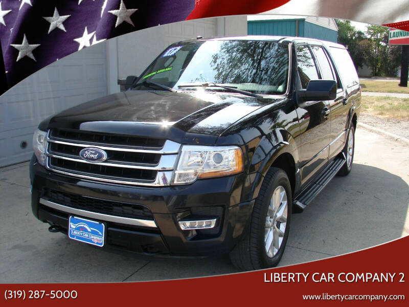 2017 Ford Expedition EL for sale at Liberty Car Company - II in Waterloo IA