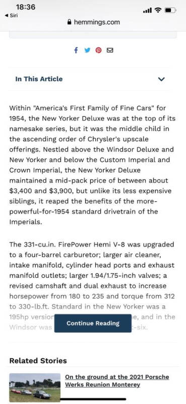 1954 Chrysler New Yorker