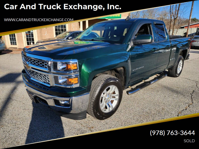 2015 Chevrolet Silverado 1500 for sale at Car and Truck Exchange, Inc. in Rowley MA