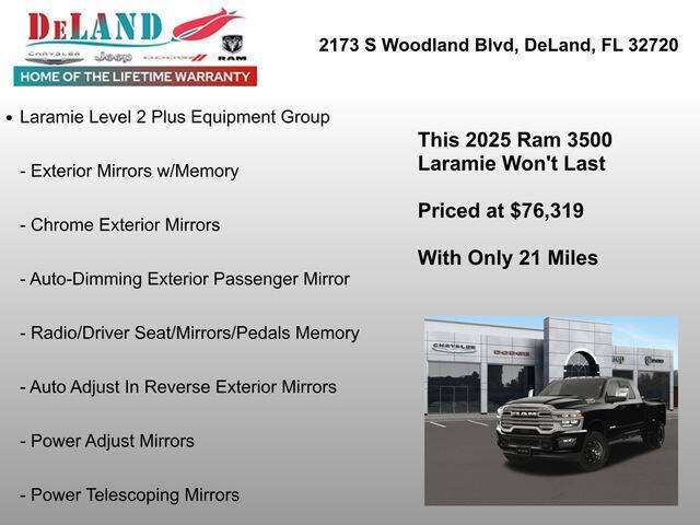 2025 RAM 3500 Laramie