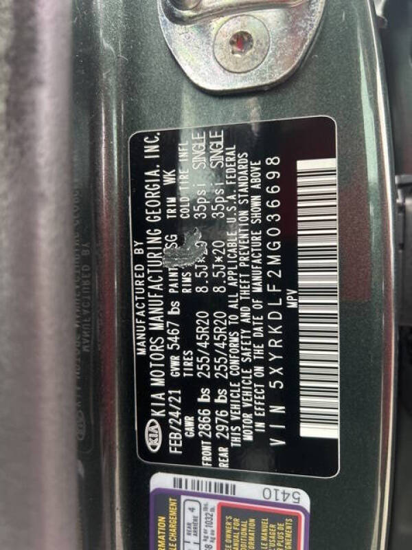 2021 Kia Sorento SX Prestige X-Line