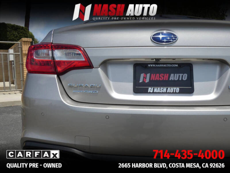 2018 Subaru Legacy 2.5i Limited