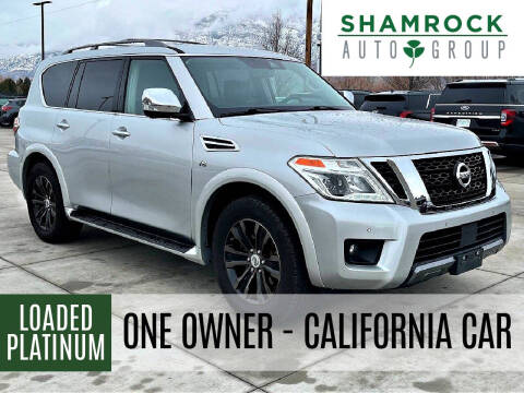 2019 Nissan Armada for sale at Shamrock Group LLC #1 - SUV / Trucks in Pleasant Grove UT