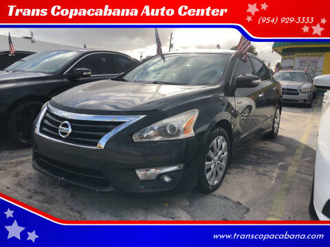 2015 Nissan Altima for sale at TransCopacabana.Com in Hollywood FL