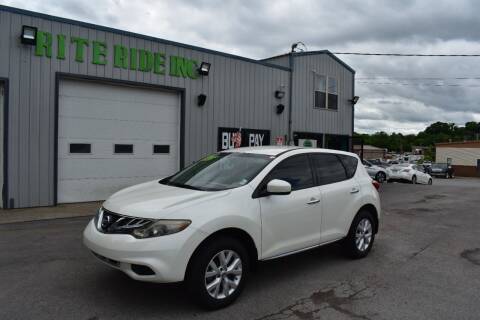 2012 Nissan Murano for sale at Rite Ride Inc 2 in Shelbyville TN
