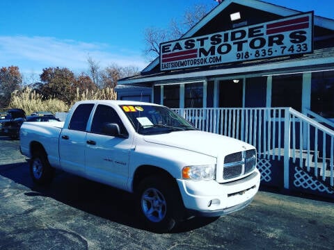 2003 Dodge Ram Pickup 1500 for sale at EASTSIDE MOTORS in Tulsa OK