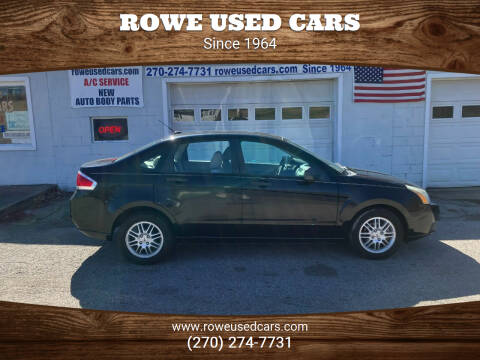 2010 Ford Focus for sale at Rowe Used Cars in Beaver Dam KY